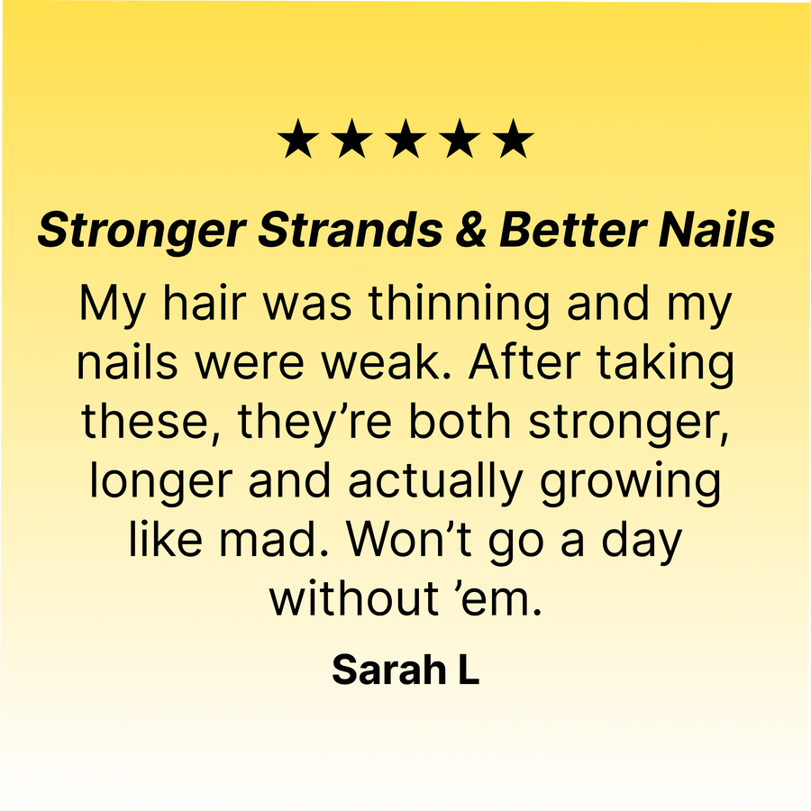 Hair & Nail Booster Supplement